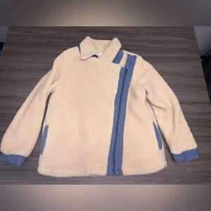 Suzanne Betro Weekend Sherpa Jacket Size Medium